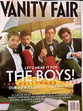 Jonathan Bailey Riz Ahmed Andrew Garfield VANITY FAIR MAGAZINE HOLLYWOOD 2025