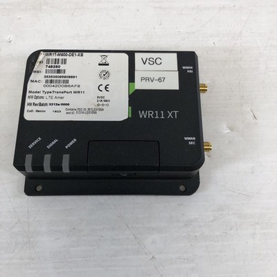 DIGI Transport /W11 XT 4 G LTE Industrial Cellular Router WR11-M600-DEI-XB