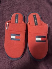 Red Tommy Hilfiger Xaidan House Slippers Size 8 US M