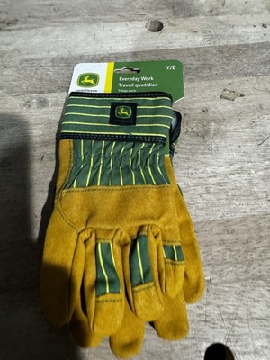 LP42429 John Deere Licensed Youth Everyday Work Gloves