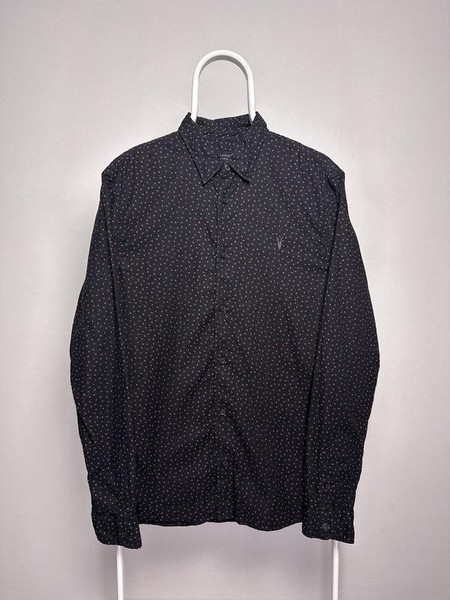 Men AllSaints Shirt Black 38 / M / 46