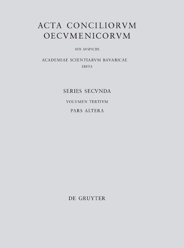 Erich Lamberz Concilii Actiones IV-V (Hardback)
