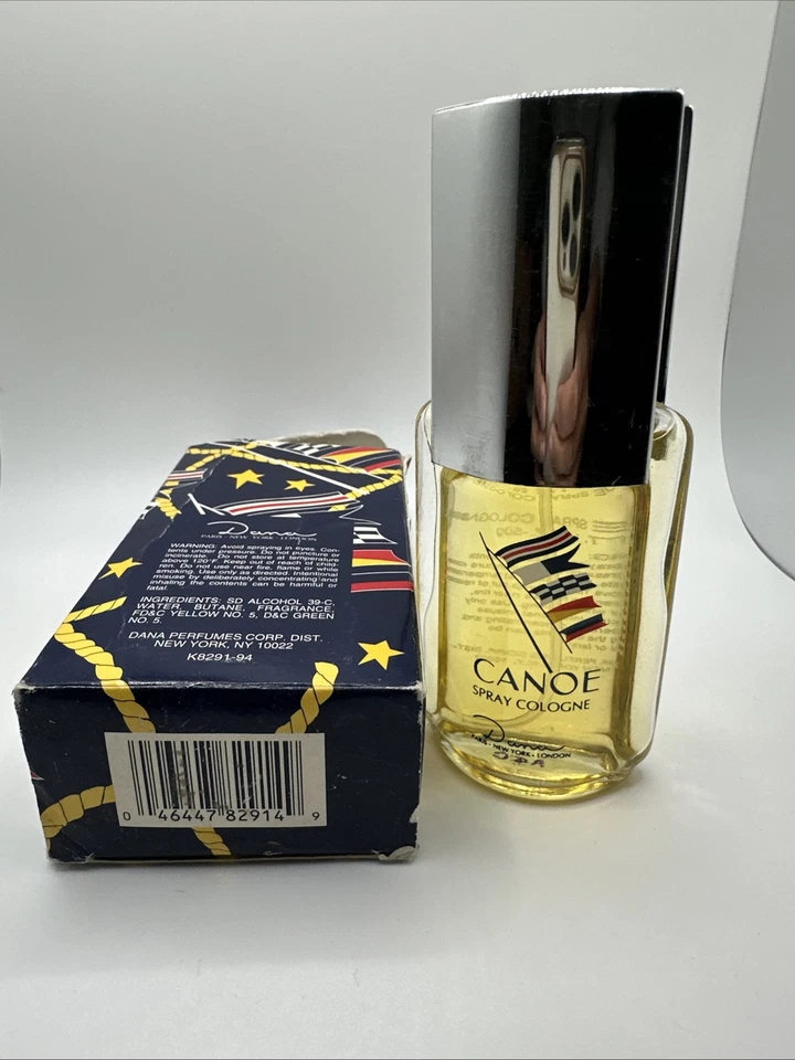 Canoe By Dana Eau De Cologne 1,8 fl oz Novo Com Caixa - Imagem 3 de 3