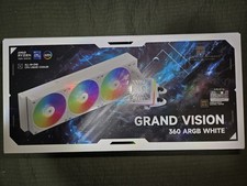 Grand Vision 360 ARGB White CPU AIO Cooler,PC 360 Specification Water Cooler