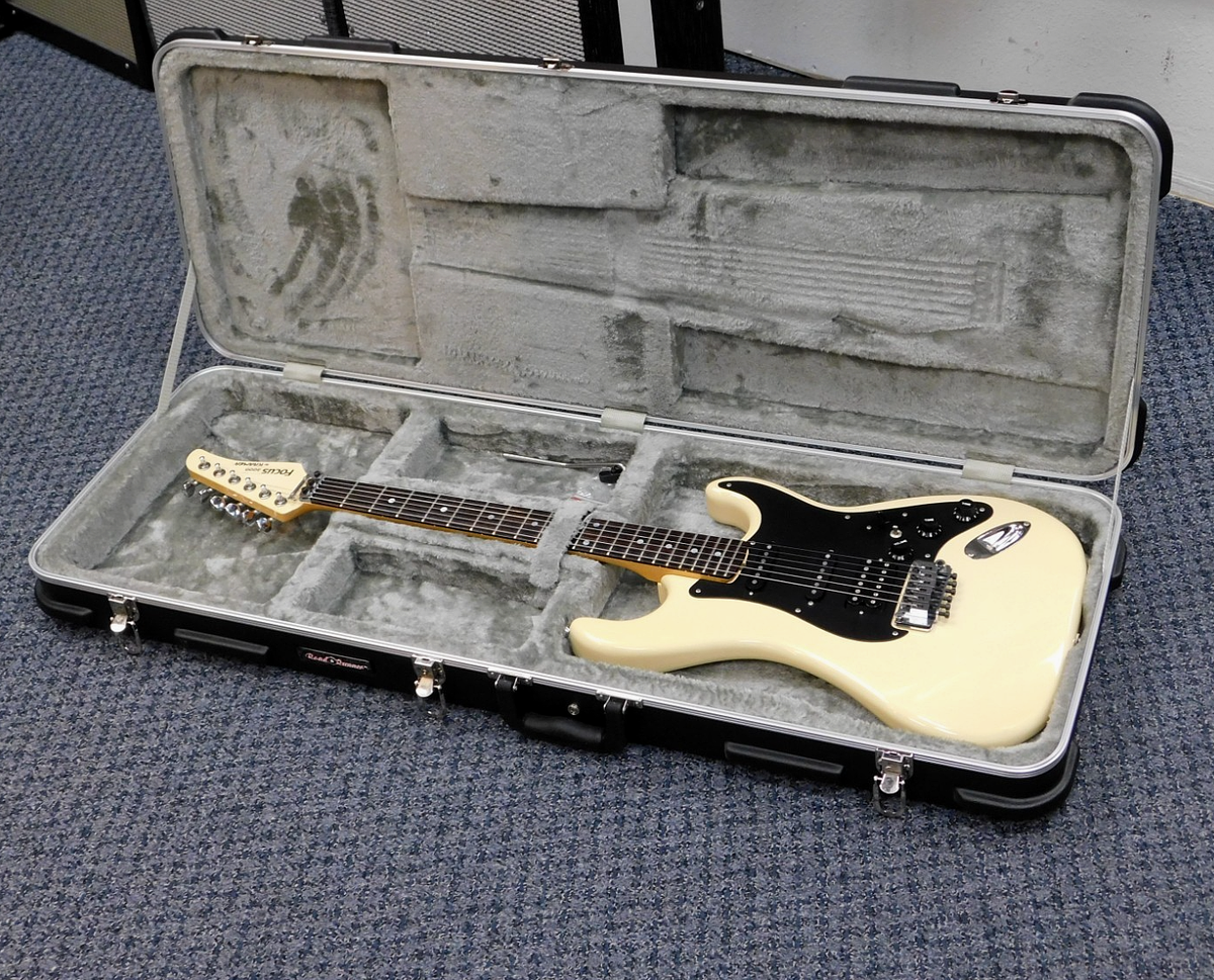 Vintage 1986 Kramer Focus 3000 Electric Guitar w/ Case! Made In