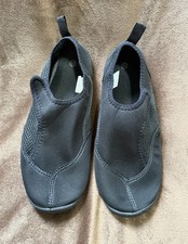 Men's Aqua Socks Water Shoes - Black Size 8/9