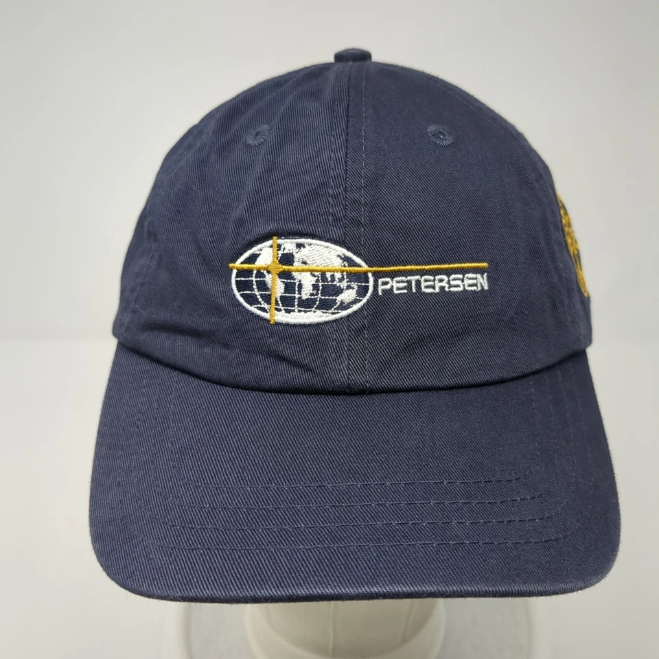 Petersen 50 周年纪念滑背帽蓝色均码可调节刀具和扣 — 第 2/4 张图片