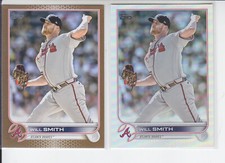 (2) 2022 Topps Update Will Smith Gold /2022 + Rainbow Foil Braves #US47
