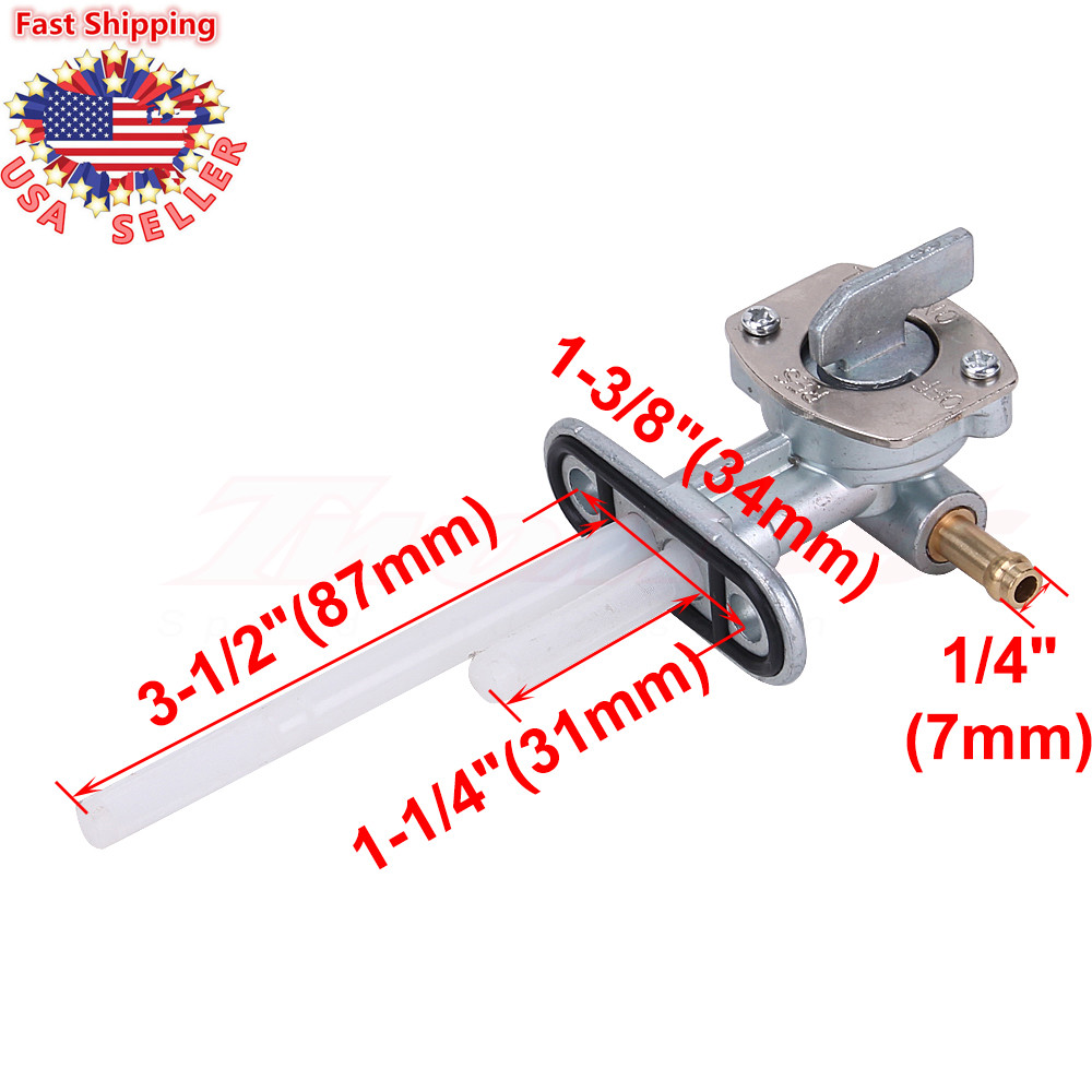 K&S Kawasaki Fuel Petcock Repair Kit - Fits KLF110/220/250/300 Models (Includes O-Rings - Foto 11