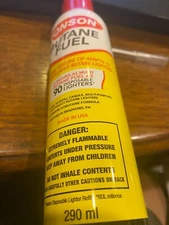 Ronson Butane Fuel 290 ml with universal fueling tip  Best Butane Fuel