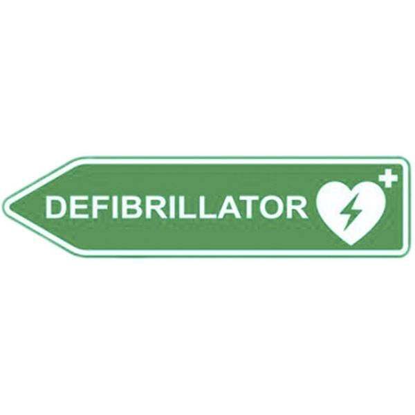 Medx5 aed-z-schild-l cartello dae
