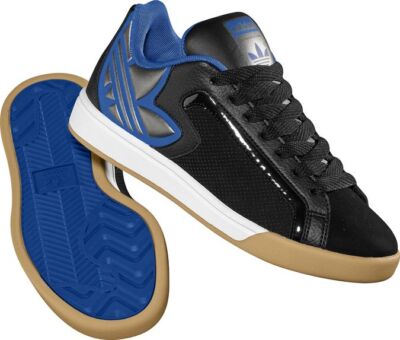 ADIDAS BANKMENT II J G21378 black/blue  UK 5  EU 38    Sneaker Sportschuhe