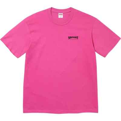 Supreme Tシャツ S (J629) Supreme Thrasher Cross Tee Fuchsia | eBay