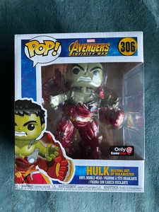 FUNKO POP Marvel Hulk Busting Out of Hulkbuster #306 GameStop Exclusive 889698272971 | eBay