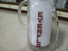 Vintage Evenflo Glass Baby Formula Milk Jug Measuring Pitcher 4 Cup USA 1950?s