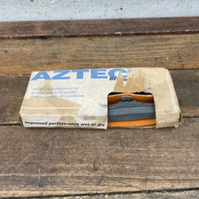 Vintage Aztec Brake Pads Black Gray NOS Threaded Nut BMX Road Set 2 New Madison