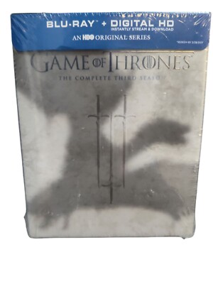 Game of Thrones: the Complete Third Season (Blu-ray) - Brand New in Shrink