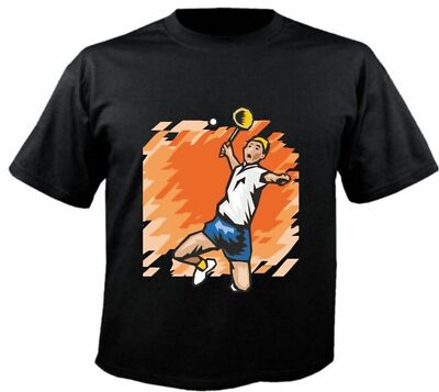 Motiv Fun T-Shirt Tennis Squash Mega Sports Hobby Freizeit Sport Motiv Nr. 6213