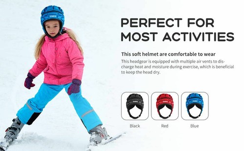Kid Sizes Padded Helmet Headguard Scrum Cap Head Protector For Football - Picture 7 of 7