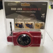 Door Lock Installation Kit for Wood Doors EZ-Guide 242-2229