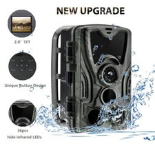 20MP HD 1080P Trail Hunting Camera Wildlife Night Vision Waterproof Cam