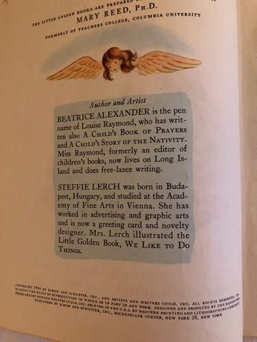 1946 A Little Golden Book- THE STORY OF JESUS- Nativity - Picture 3 of 6