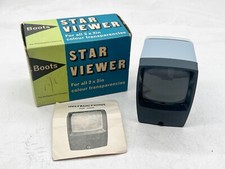 VINTAGE STAR VIEWER 2X2in COLOUR BOOTS 35mm VIEWER