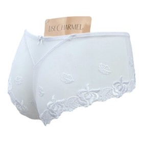 Lise Charmel Hipster Brief Ajourage Petales White 38 40 42 S M L New With Tags