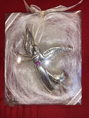 Serenity Seasons Of Cannon Falls ~ October Angel Mini Ornament or Pin ~ New