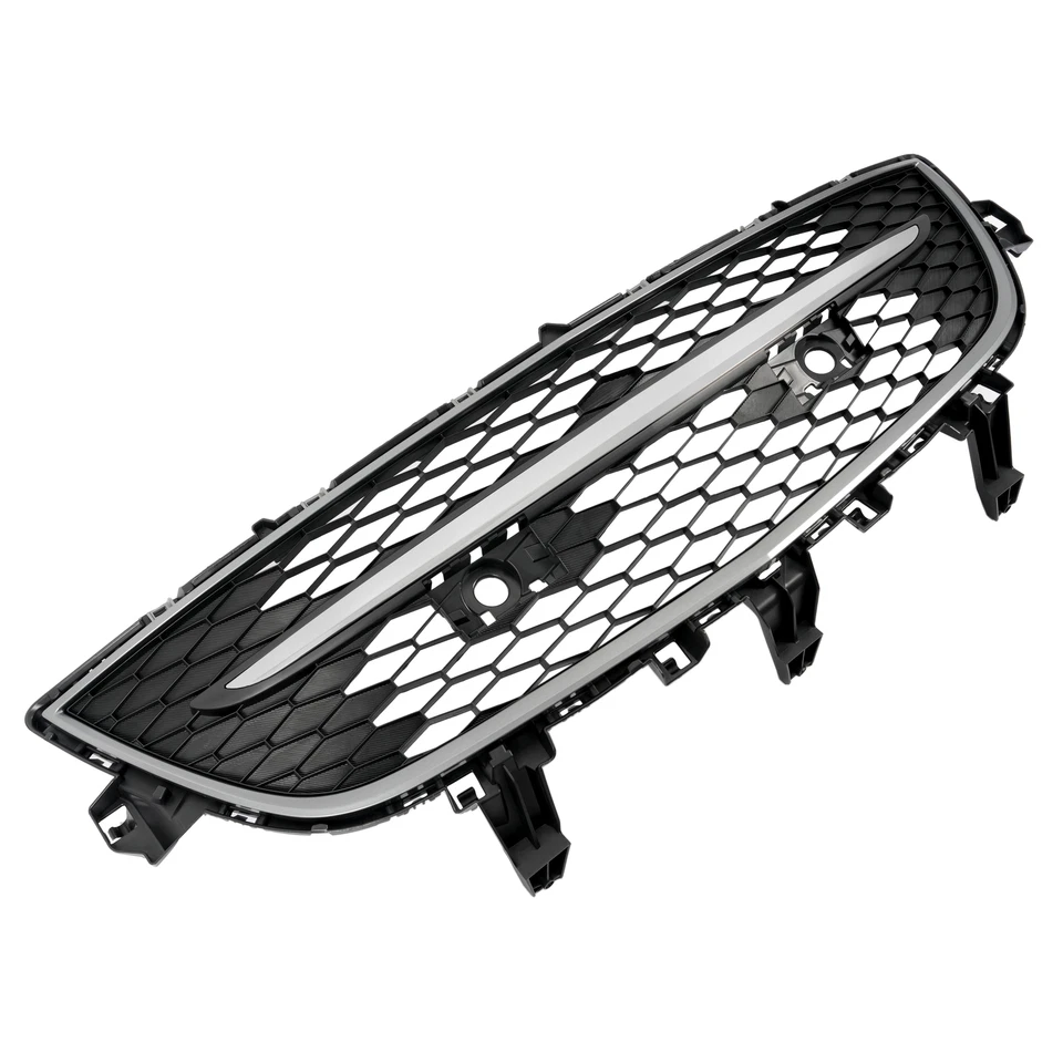 Parachoques delantero para Mazda CX-9 2010-2012 11 parrilla inferior con moldura envolvente cromada Foto 2 de 4