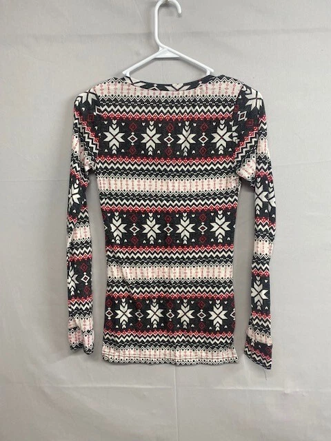 Suéter Rue 21 Junior Niñas Azteca Estampado Navidad Manga Larga Talla Mediana Foto 2 de 4