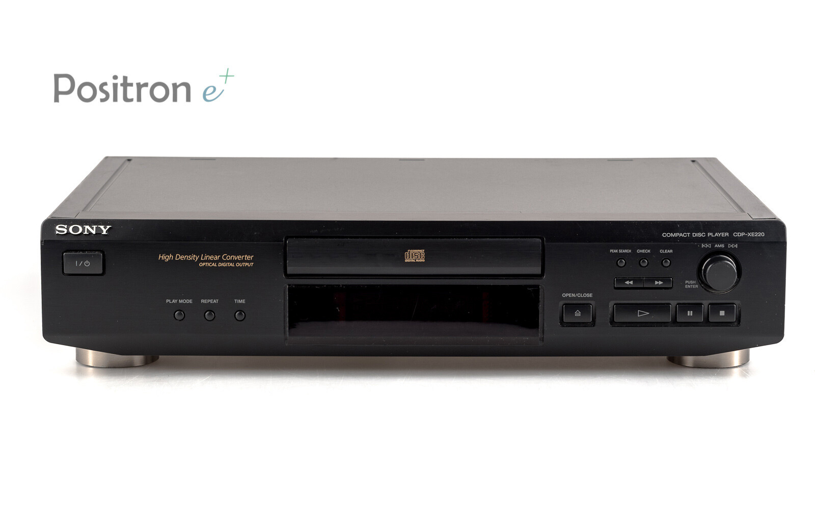 Sony CDP-XE220 CD Player schwarz / Toslink / gewartet 1 Jahr Garantie ...