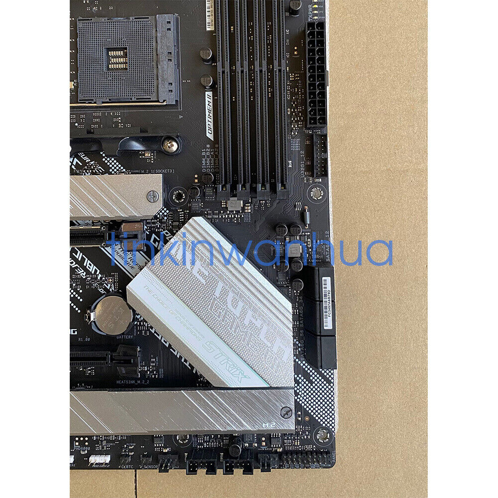 For ASUS ROG STRIX B550-A GAMING Socket AM4 DDR4 2×M.2 6×SATA III  Motherboard