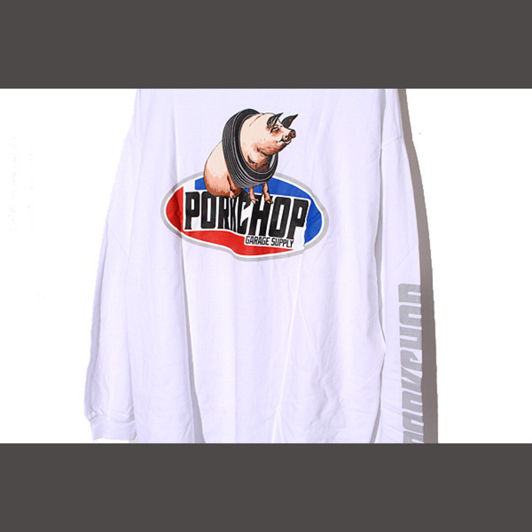 M 2024AW PORKCHOP GARAGE SUPPLY P 2nd OVAL LS TEE LONG M 2024AW PORKCHOP GARAGE SUPPLY P 2nd OVAL LS TEE LONG