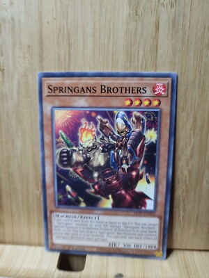 Yu-Gi-Oh! I 🏆Springans Brothers - 1st Edition🏆COMMON Card | eBay Australia