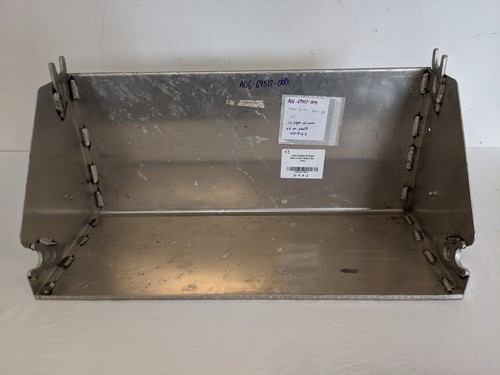 Used Freightliner Polished No Steps BOC 4 Battery Box Cover - P/N A06-69517-004
