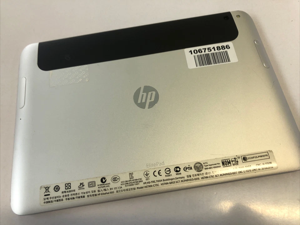 HP ElitePad 900 HSTNN-C75C FAULTY SPARES AND REPAIRS ONLY - Image 3 of 4