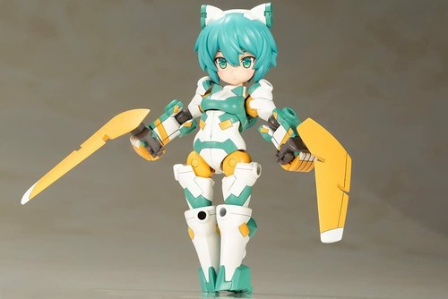 Kotobukiya Frame Arms Girl x Desk Top Army Sylphy Full Action Plastic Model Kit - Picture 8 of 11