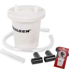 Neilsen Brake Clutch Vacuum Bleeder Pump Catch Bottle Bleeding Kit Set 6359