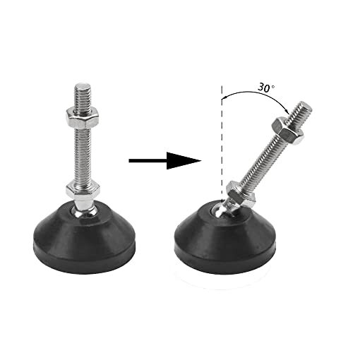 BORDSTRACT 4Pcs M8 Leveling Feet, Adjustable Threaded - View #5