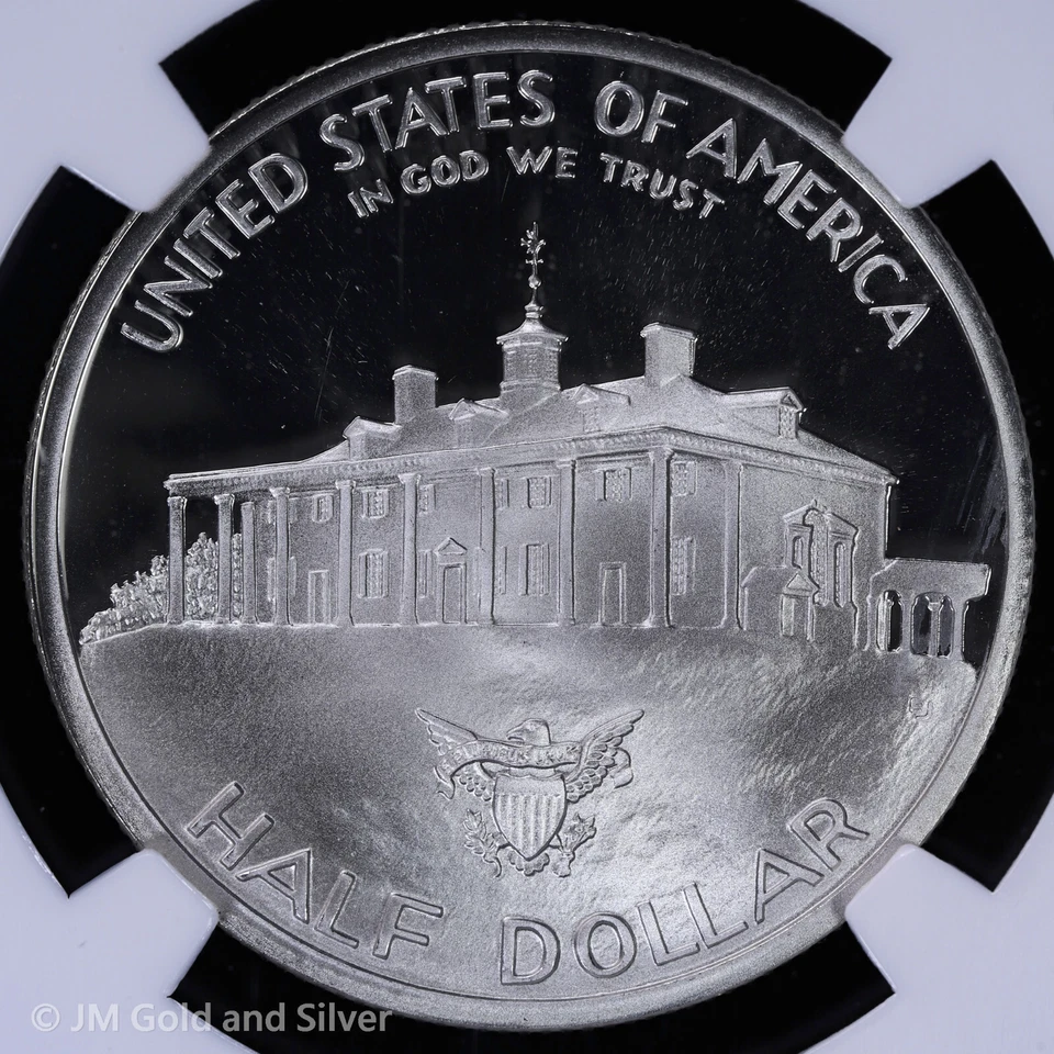 1982-S Proof George Washington Commemorative Half Dollar NGC PF 69 UC | PF - Image 4 of 4