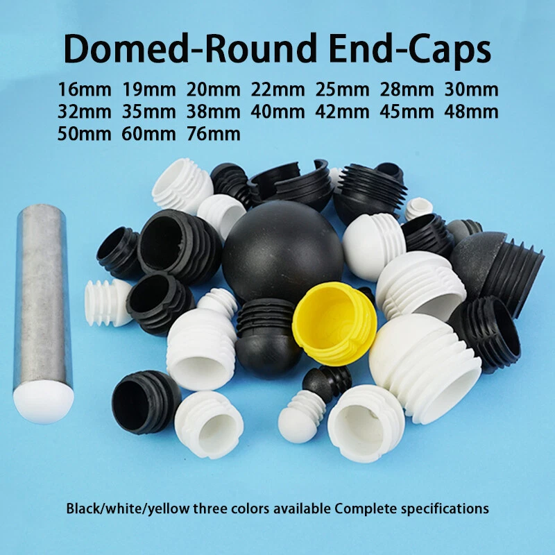 Plastic end caps sale for steel tubing