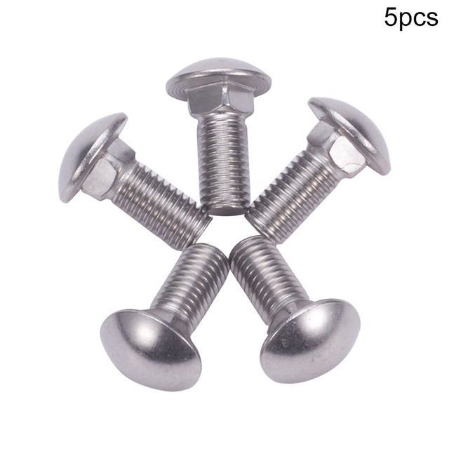 M10 Bolts Semicircular Round Head Pitch Square Neck Bolt Stainless