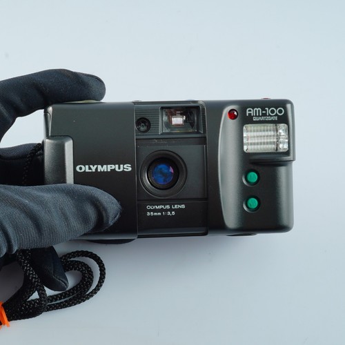 EXCELLENT OLYMPUS AM-100 ( Infinity S ) Point & Shoot Film Camera - Picture 13 of 19