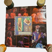 Hot Tuna Double Dose Album Promo Poster Display 22x22 Vintage 1978 Grunt Records