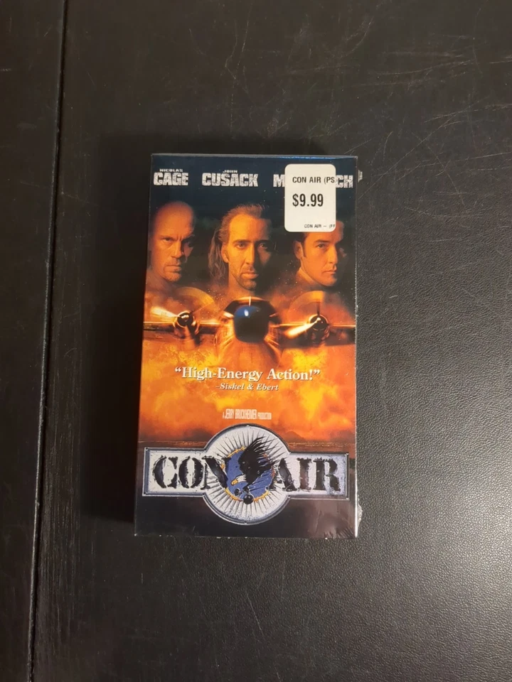 Brand New Still Sealed! CON AIR - VHS Nicolas Cage John Cusack 1995 - Image 2 of 4