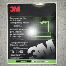 Transparency Film, for copiers, printers, and write-on, presentations, classroom