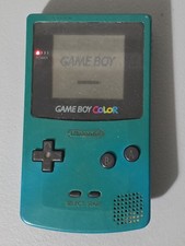 Nintendo Game Boy Color CGB-001 TEAL Handheld Konsole getestet und funktionsfähig 