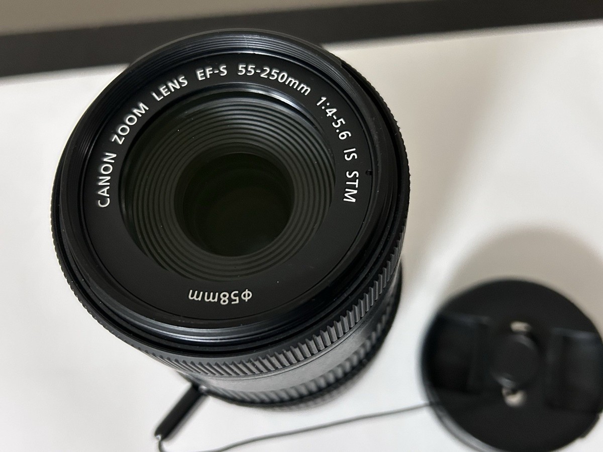 極上品◆Canon EF-S 55-250mm F4-5.6 IS STM◆48 Canon EF-S 55-250mm f4-5.6 IS STM Lens . EX+ | eBay