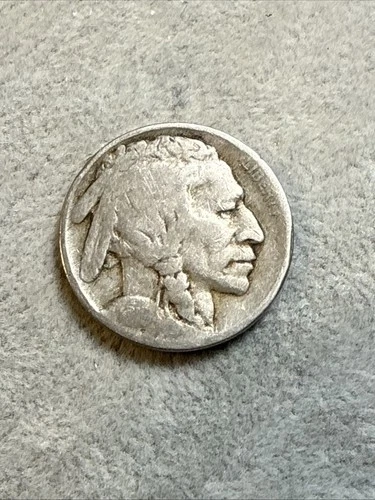 1919 5C Buffalo Nickel Circulated G Good Condition Nice Coin See Pic 7369